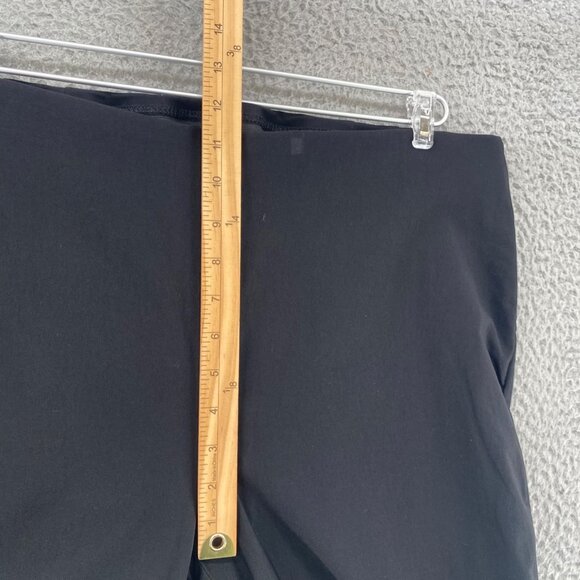 Chicos Pants Womens 2.5 US 14 Black So Slimming Stretch Straight Everyday Casual - Picture 9 of 12